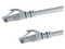 Cable de parcheo Enson de RJ-45 (Macho) a RJ-45 (Macho) de 0.9m. Color Gris.