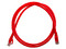 Cable de Red Enson PRO-II P6012R, RJ45 Cat6, longitud 1.2m. Color Rojo.
