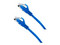 Cable de Parcheo Enson P6A009L, UTP Cat6A, RJ-45, Calibre 26 AWG, 90cm. Color Azul.