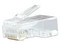 Conector Enson RJ45 Cat6a Para Cable UTP, Transparente.