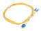 Jumper de Fibra Óptica Duplex Fiber Home, Monomodo, Conectores LC/UPC a LC/UPC, 2m. Color Amarillo.