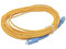 Jumper de Fibra Óptica FiberHome OFC-SC/PC-SC/PC-S-30-10, Monomodo, SC/UPC, 10m, Color Amarillo.