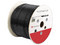 Bobina de cable de UTP de 4 pares Cat5e de 305m, 100% Cobre, LDPE Resistente a rayos UV Relleno de Gel, Color Negro.