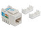 Jack RJ-45 Intellinet 210591 Cat 6, UTP, de Impacto, Color Blanco