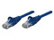 Cable de red, Cat5e, UTP RJ-45 Macho / RJ-45 Macho, 0.45 m, Azul