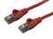 Cable de red, Cat6, UTPRJ-45 Macho / RJ-45 Macho, 1.0 m, Rojo