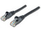 Cable Patch Intellinet, Cat6, UTP, 1m. Color Negro.