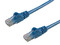 Cable de Red Intellinet Cat 6 UTP, 2.0m. Color Azul.