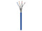 Bobina de Cable Intellinet Cat6A, SFTP (UTP) Caja con 305 m, 24 AWG, Sólido, 100% cobre. Color Azul.