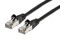 Cable de red INTELLINET, Cat6a, UTP, RJ-45 (M-M), 2.1m, Negro.