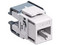 Conector Leviton RJ-45, Cat6A, UTP. Color Blanco.