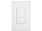 Caja de Pared para Contactos Varios Lutron CA-6PF-WH con 6 Mini Espacios, Color Blanco.