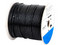 Bobina de Cable Linkedpro Cat5e, 24 AWG, 305m, Aleación de Cobre y Aluminio, Doble Forro, uso exterior. Color Negro
