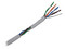 Bobina de Cable UTP Linkedpro, Cat5e, 305m, CCA, 24AWG, para interior. Color Blanco