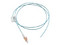 Pigtail de Fibra Óptica LinkedPro de Conector LC Simplex, Multimodo OM3 XGLO 50/125, 1m. Color Azul.