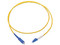 Jumper de Fibra Óptica LinkedPro LP-FO-6013B, Monomodo, LC/SC Simplex, 1m. Color Amarillo.