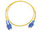 Jumper de Fibra Óptica LinkedPro LP-FO-6053B, Monomodo, SC a SC Duplex, 1m. Color Amarillo.