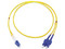 Jumper de Fibra Óptica LinkedPro LP-FO-6060B, Monomodo, LC a SC Dúplex, 1m. Color Amarillo.