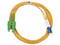 Jumper de Fibra Óptica Monomodo Linkedpro LP-FO-D-LCU-SCA-03 de 3m, Conector LC/UPC-SC/APC, Dúplex, Color Amarillo.