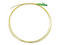 Cable de Fibra Óptica Pigtail LinkedPro, Conector LC/APC Simplex, Monomodo OS2, 1m. Color Amarillo.