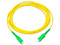 Jumper de Fibra Óptica Monomodo LinkedPro SC (M-M) de 1m. Color Amarillo.