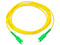 Jumper de Fibra Óptica Monomodo LinkedPro SC (M-M) de 2m. Color Amarillo.