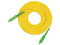 Jumper de Fibra Óptica LinkedPro LP-FO-SCA-SCA-03, Monomodo,  SC/APC a SC/APC Simplex, 3m. Color Amarillo.