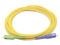 Jumper de Fibra Óptica Monomodo LinkedPro SC (M-M) de 3m. Color Amarillo.