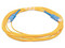 Jumper de Fibra Óptica Monomodo LinkedPro SC (M-M) de 5m. Color Amarillo.