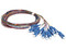 Kit de 12 cables de fibra óptica LinkedPro, Pigtail-SC/UPC, Monomodo, 2 m.