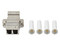 Módulo Acoplador LinkedPro LP-FOAD-6138 de Fibra Óptica Duplex LC/PC a LC/PC.