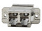 Módulo Acoplador LinkedPro LP-FOAD-6138 de Fibra Óptica Duplex LC/PC a LC/PC.