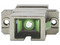 Módulo Acoplador de Fibra Óptica LinkedPro LP-FOAD-6139 simplex, SC/APC a SC/APC. Color Plateado