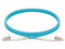 Cable de Fibra Óptica LinkedPro LP-FOM3-LCLC-R05, Dúplex LC-LC, Multimodo OM3 50/125, 5m. Color Aqua