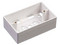 Caja de Pared Universal LinkedPRO LP-FP-33, Color blanco, Para montaje con Placas de Pared.