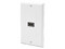 Placa de pared LinkedPro LP-FP-90, 1 puerto HDMI hembra a hembra. Color Blanco.