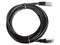 Cable de parcheo FTP Cat5e - 0.5 m - negro