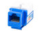 Módulo Jack Keystone LINKEDPRO LP-KJ-505-BU, Cat5e con terminación 110 (Punchdown) para faceplate, Color Azul.