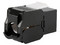 Módulo Jack tipo Keystone LinkedPro LP-KJ-516-TTBK, RJ-45 Cat5e. Color Negro