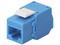 Módulo Jack Keystone LinkedPro LP-KJ-516-TTBU, Cat5e, Terminación en ángulo 180 grados. Color Azul.