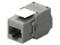 Módulo Jack Keystone Cat5e, con terminación en ángulo 180 grados, Color Gris, Compatible con Faceplate y Patchpanel Linkedpro.