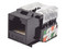 Modulo Jack LinkedPro LP-KJ-601-BK tipo Keystone, RJ-45 Cat6 con terminación 110. Color Negro