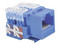 Módulo LinkedPro LP-KJ-601-BU, 0Jack 110 Cat6, RJ-45, Keystone para Faceplate. Color Azul.