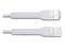 Cable de Parcheo Ultra Slim LinkedPro con RJ45 Flexible, UTP, Cat6, 10 m, Color Blanco.

