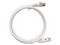 Cable de red LINKEDPRO LP-STP6A050WH, Patch Cord, Cat6A 10G blindado 0.5M, Color Blanco.