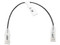 Cable de Parcheo Slim LinkedPro LP-UT6-030-BK-28, UTP Cat6, Calibre 28AWG, 30cm. Color Negro.