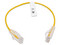 Cable de Parcheo LinkedPro LP-UT6-030-YE28, UTP Cat6, Calibre 28AWG, 30cm. Color Amarillo.
