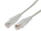 Cable de Parcheo Slim LinkedPro, UTP Cat6A, Diámetro Reducido, 28 AWG, 10m. Color Gris.