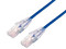 Cable de Parcheo Linkedpro LP-UT6A-500-BU28, Slim, UTP, Cat6A, 5m, Color Azul, Diámetro Reducido 28 AWG.