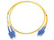 Jumper de Fibra Óptica Linked Pro, Monomodo, SC a SC Dúplex, 5m. Color Amarillo.
